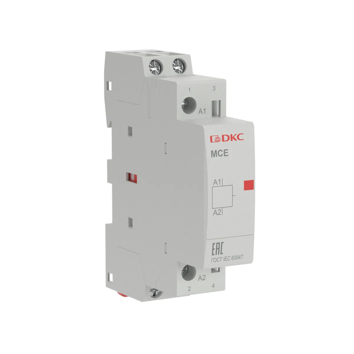 Контактор модульный YON макс (YON max) типа MCE, 2P, 20A, 240В, 2НО MCE-20-20-A240 DKC