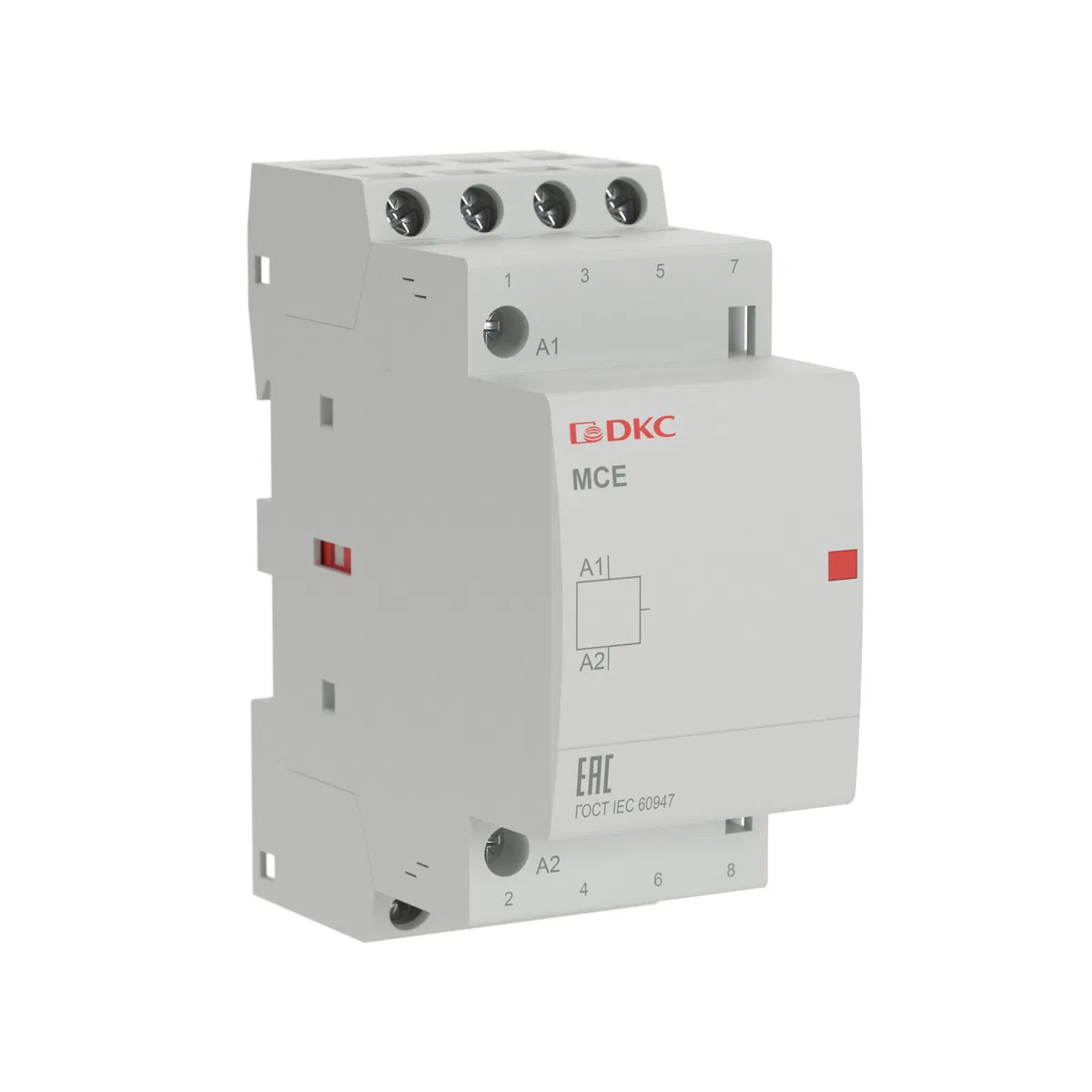 YON max MCE型模块式接触器, 4P, 25A, 240В, 4NO MCE-25-40-A240 DKC