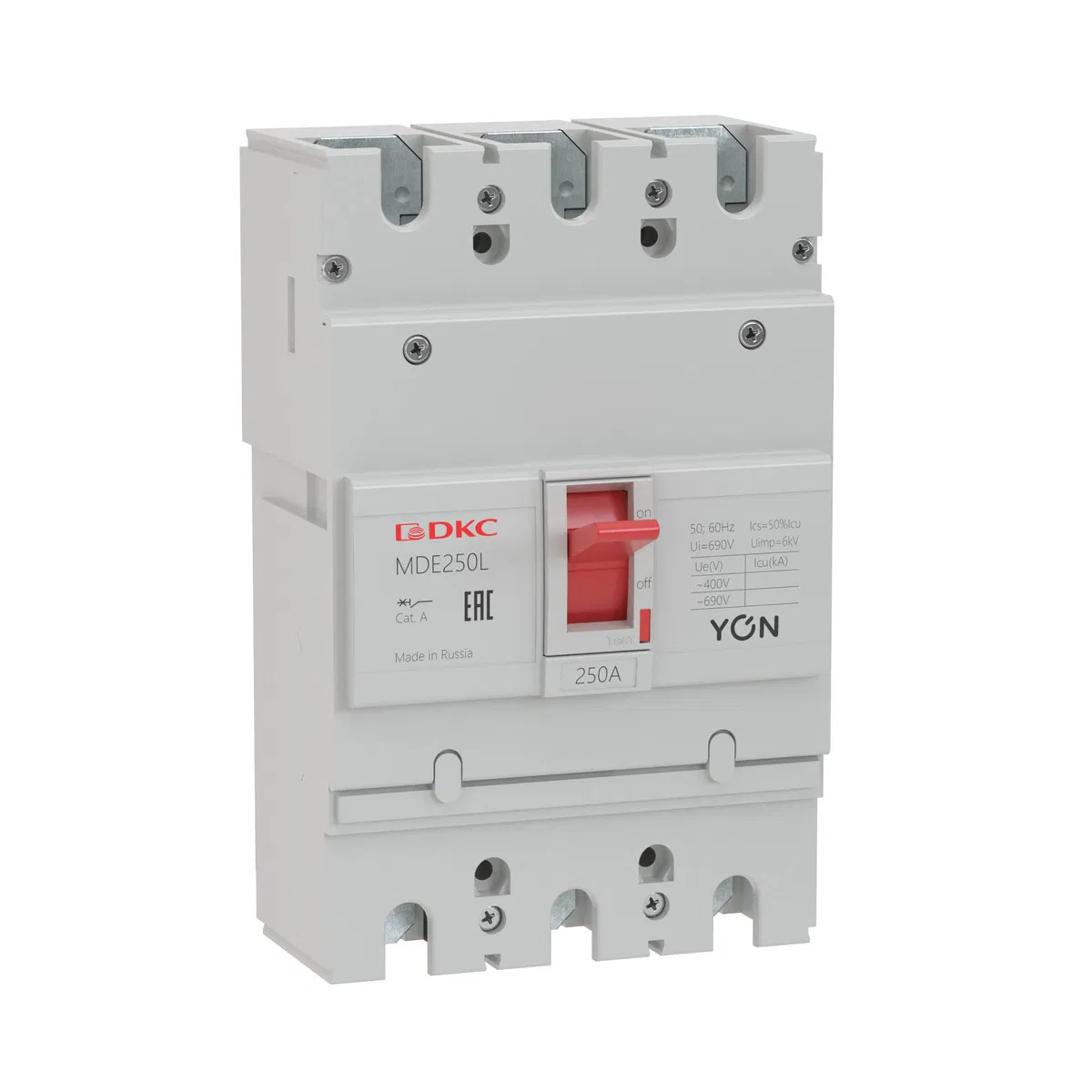 Авт. выкл. YON MDE250H250 3P 250А 40kA DKC