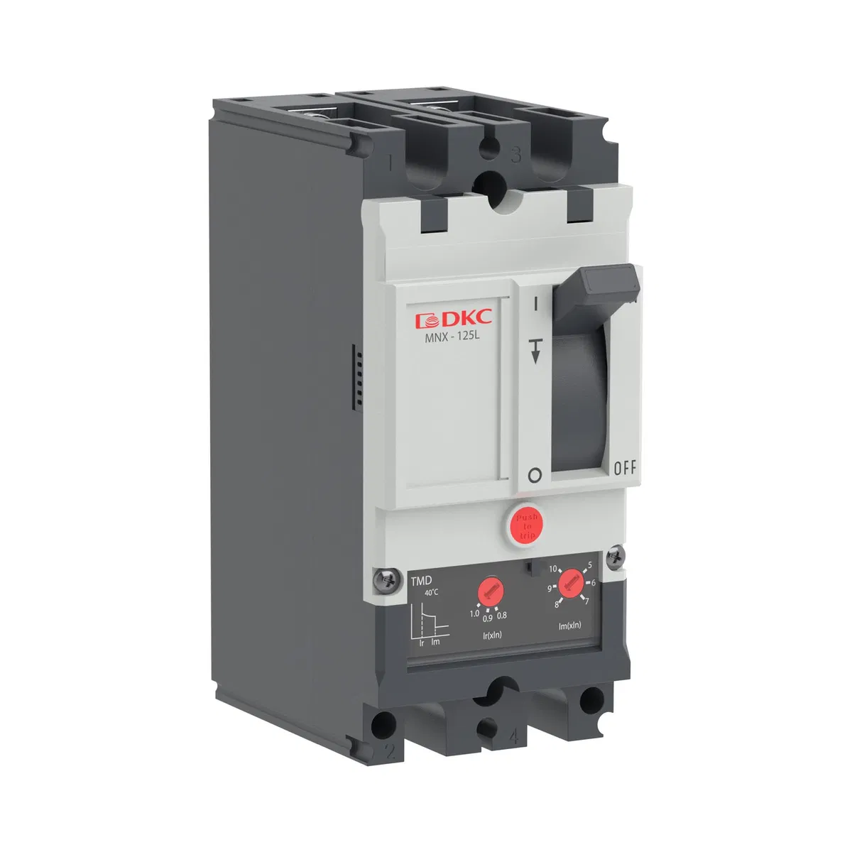 Выключатель автоматический 2P 100А 70кА pro MNX125L при AC240V расцепитель TMD YON MNX125L2PTMD0100 YON (группа DKC)