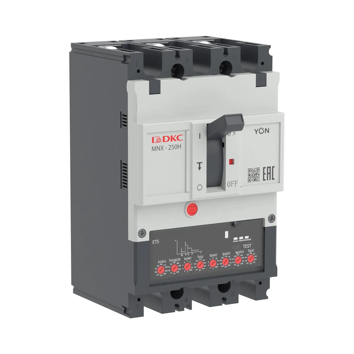 Авт. выкл. YON pro MNX250L 4P 250A 70kA при AC415V расц. ETS MNX250L4PETS0250 DKC