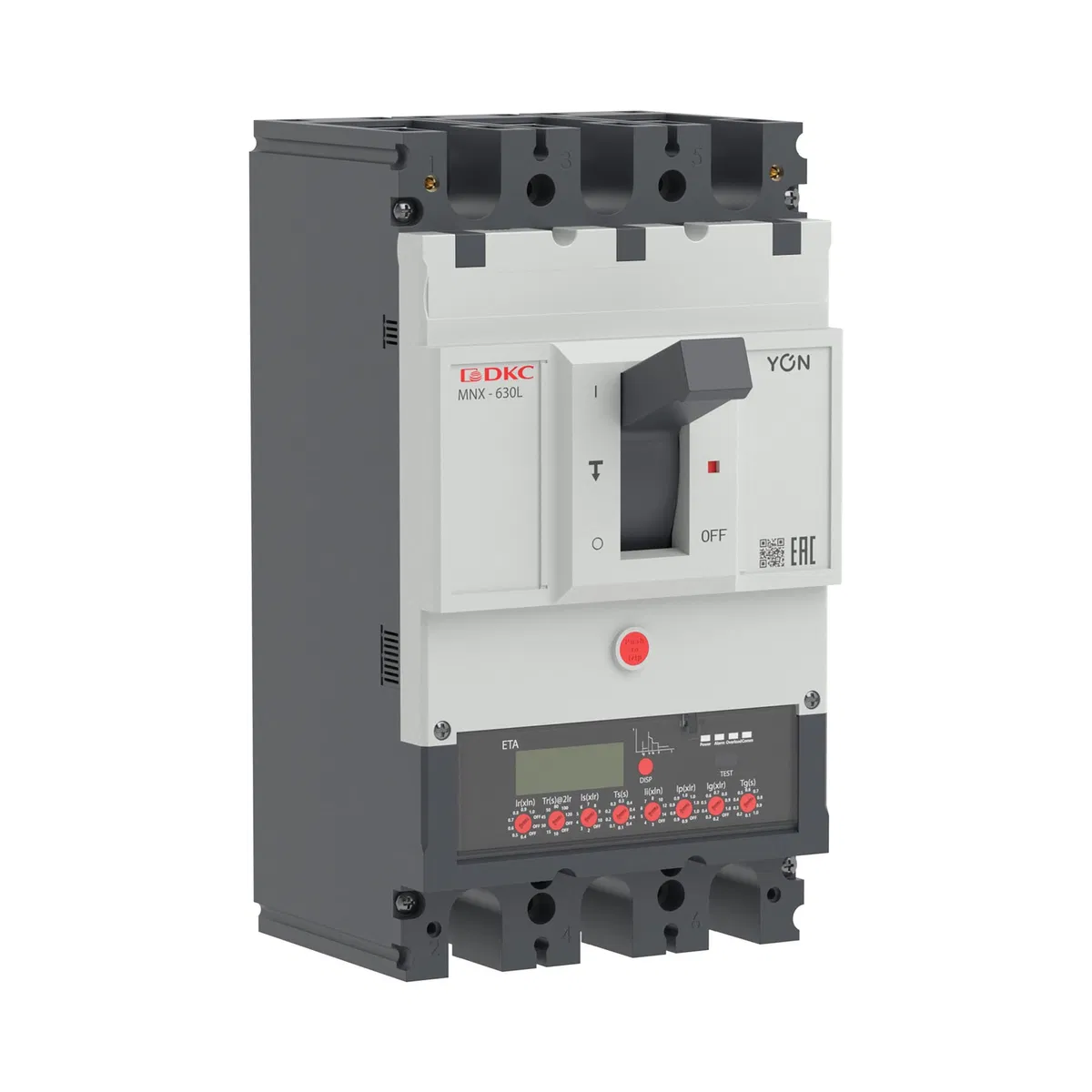 Авт. выкл. YON pro MNX630L 3P 630A 70kA при AC415V расц. ETA MNX630L3PETA0630 DKC