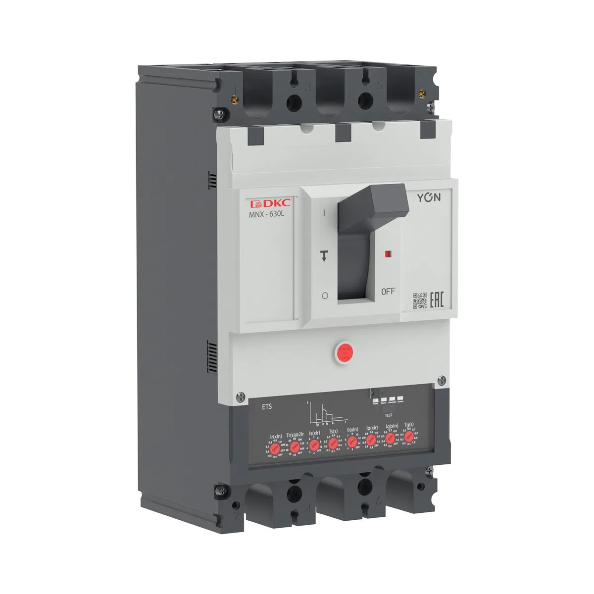 Авт. выкл. YON pro MNX630L 3P 630A 70kA при AC415V расц. ETS MNX630L3PETS0630 DKC