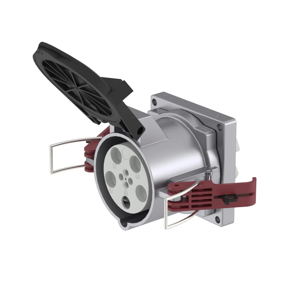 Розетка панельная PSS IP67 200A 3P+E+N 690В PSS656-200-69 DKC
