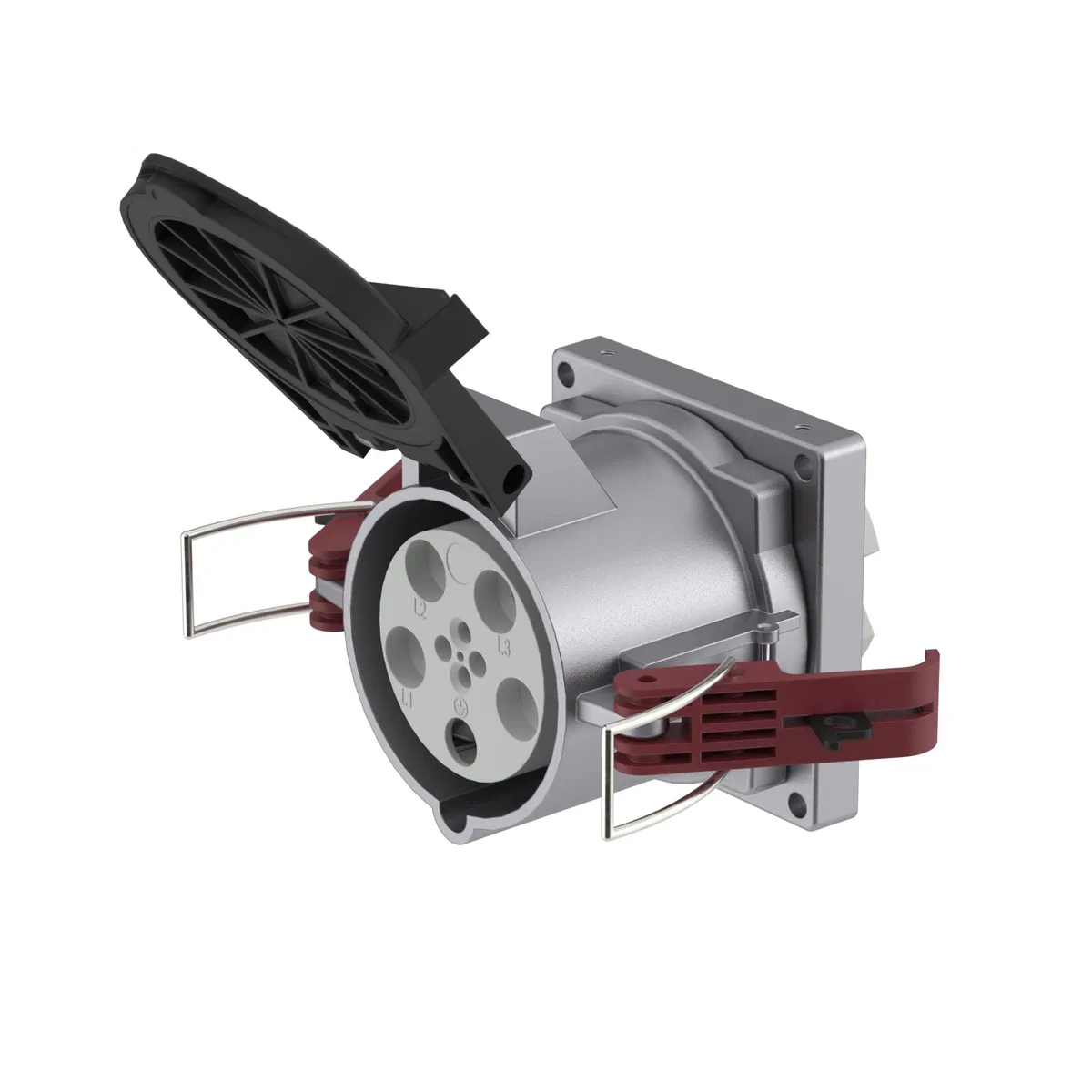 Розетка панельная PSS IP67 250A 3P+E+N 690В PSS656-250-69 DKC