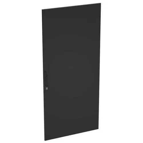 Single-door solid door for 19" floor IT enclosures DKS CQE 2000 series 800 x 2000, RAL9005