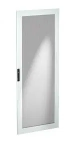 Single-door perforated door for 19" floor IT enclosures DKS CQE series 38U 1800 x 600, RAL