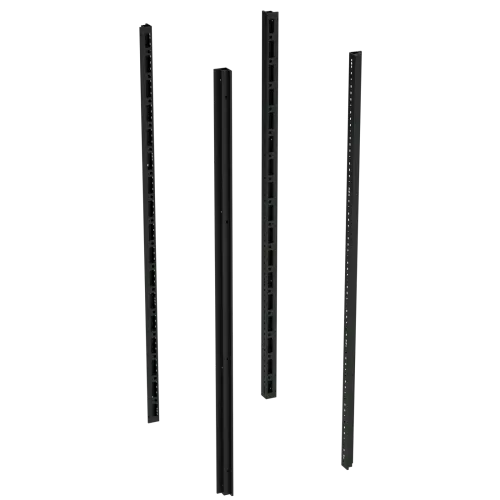 Стойки вертикальные для 19" IT-CQE, В=1600мм, 4шт, RAL9005 R5KMN16B DKC