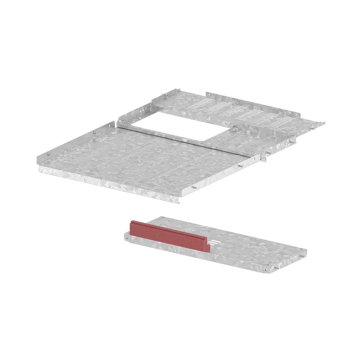 Set of top plate and floor, double-sided, top SS location, W=1000mm R5NM3UBFRT DKC