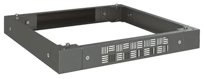 Цоколь перфорированный с щеточным вводом 600 x 1000 x 100 для напольных 19" IT-корпусов ДКС серии CQ
