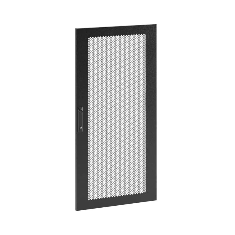 Дверь одностворчатая для IT-CQE 1600х600 перфорир. RAL9005 DKC RBITCPMS1660