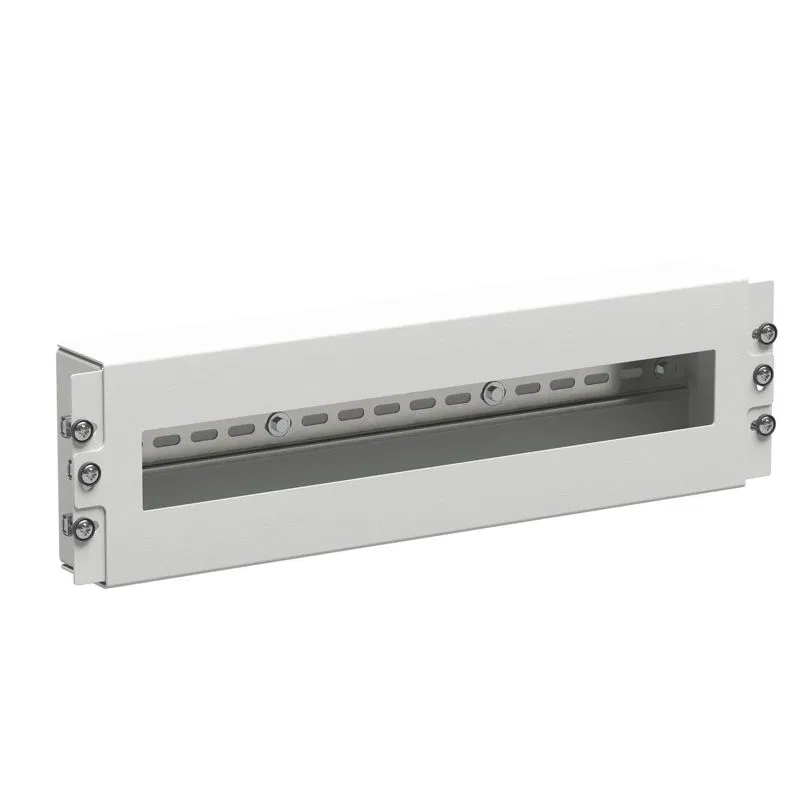 Модуль 4U с DIN рейкой для 19дюйм IT-корпусов RAL7035 DKC RGDIN04