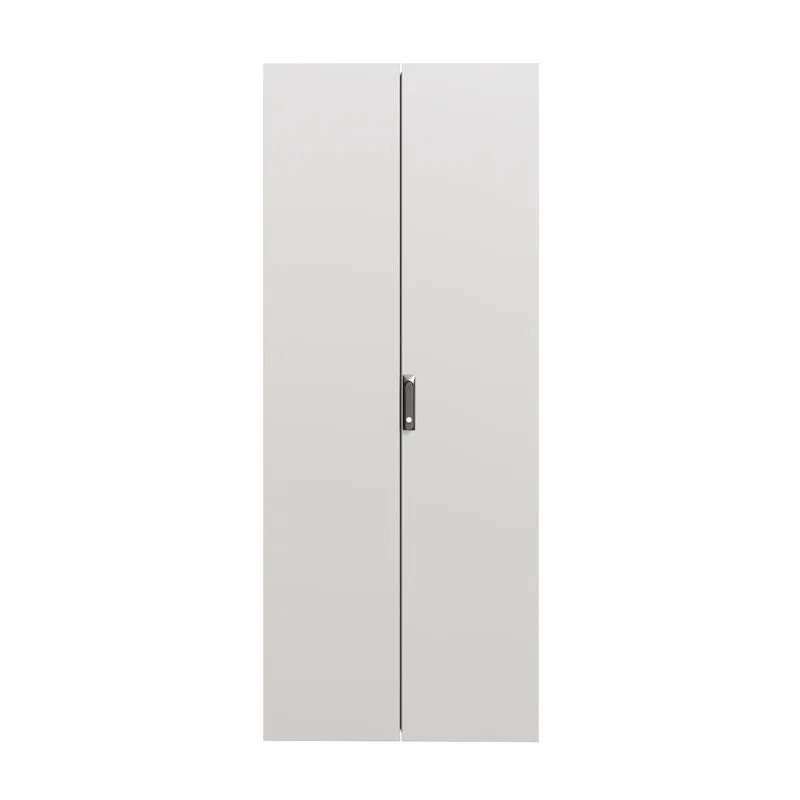 Дверь двойная сплошная IT-CQE 1600х600 RAL7035 DKC RGITCPED1660