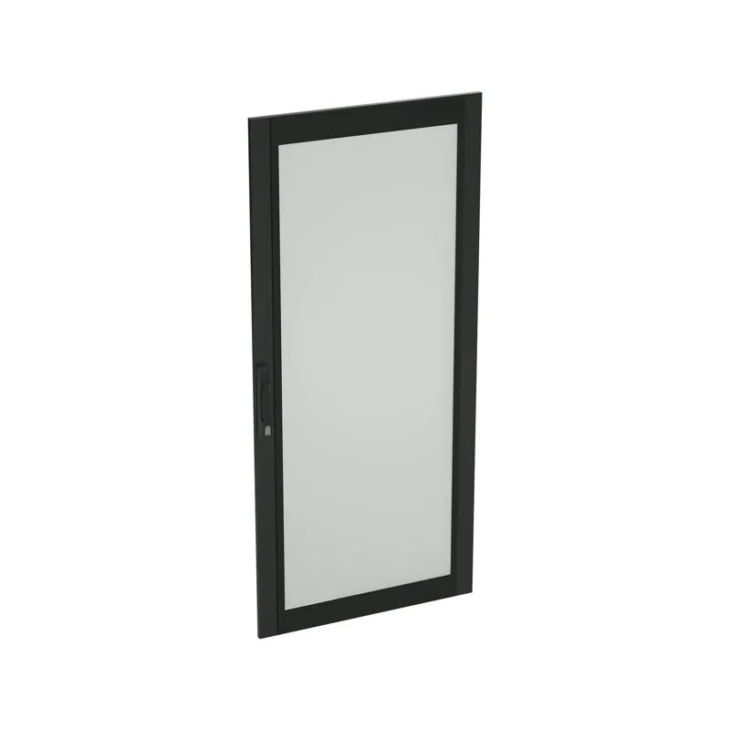 Дверь со стеклом IT-CQE 1400х600 RAL7035 DKC RGITCPGL1460