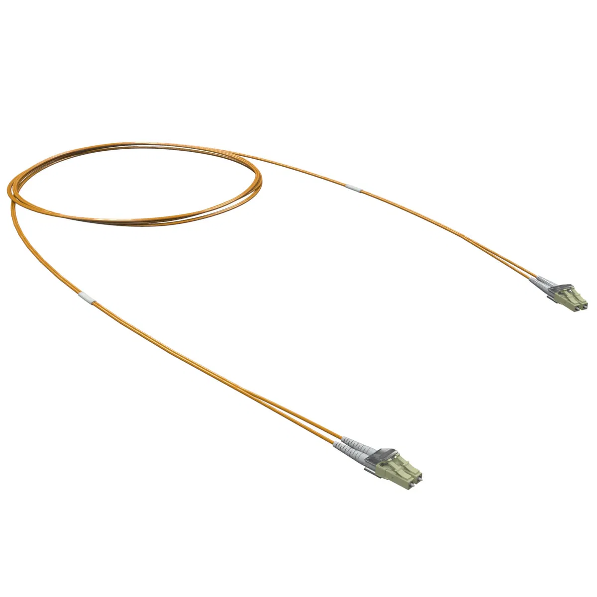 Оптический коммутационный шнур двухволоконный (Duplex) LC-UPC/LC-UPC, 50/125 OM2, 5 м RNPC50DLL5 DKC