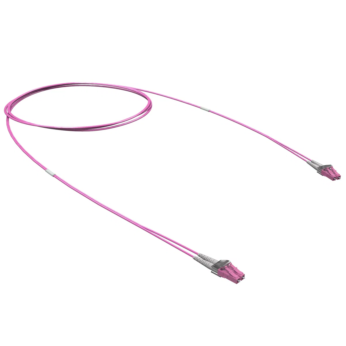 Оптический коммутационный шнур Duplеx LC/UPC-LC/UPC, 50/125 (OM4), 15 м RNPC54DLL15 DKC
