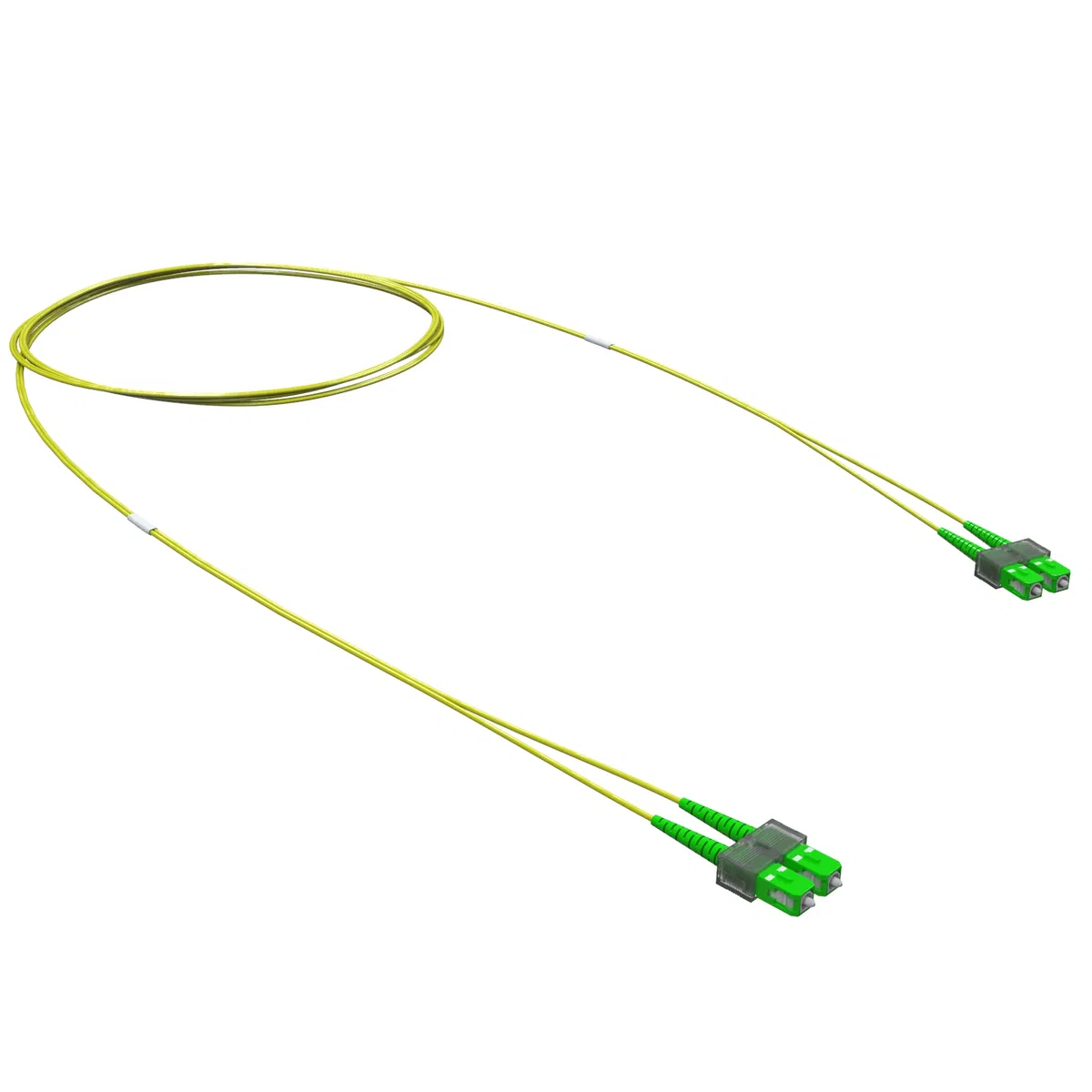 Оптический коммутационный шнур Duplеx SC/APC-SC/APC, 9/125 (OS2), 25 м RNPC9DCACA25 DKC