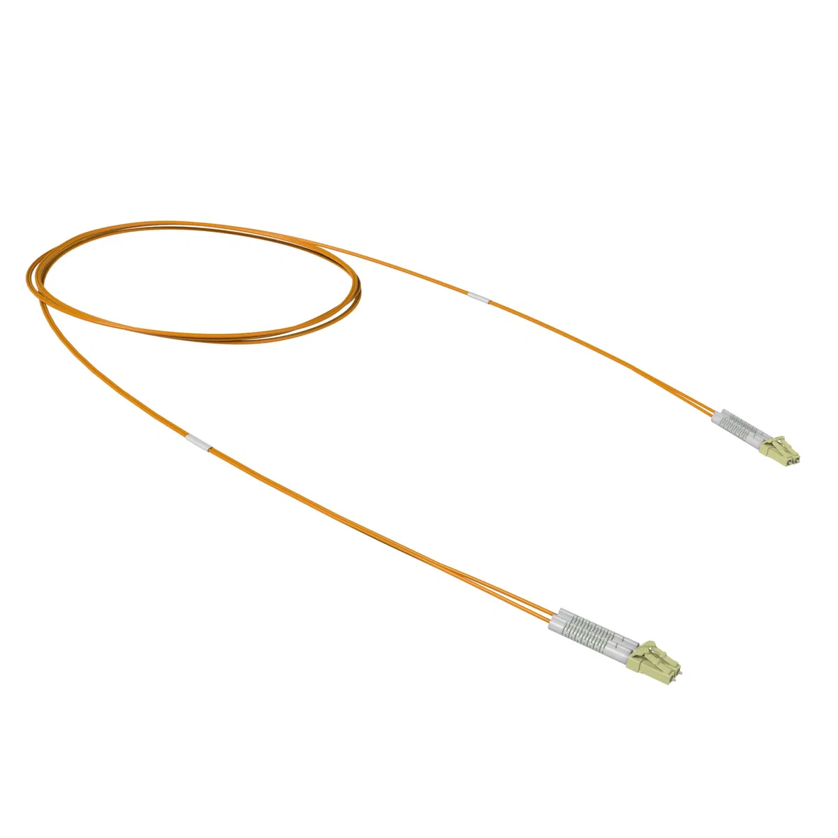 Оптический коммутационный шнур двухволоконный (Duplex) flexible boot LC/UPC - LC/UPC 50/125 (OM2), 2 м RNPCF50DLL2 DKC