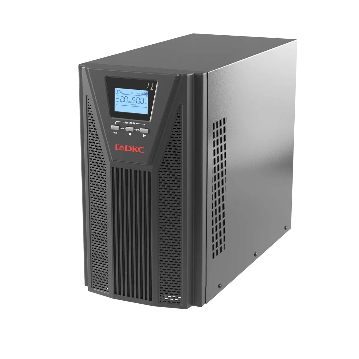 Онлайн ИБП ДКС серии Смолл Тауэр (Small Tower), 2000 ВА/1800 Вт, 1/1,клеммы, EPO,USB, RS-232, RJ45, з/у 1А, 6x7Ач SMALLT2A10H DKC