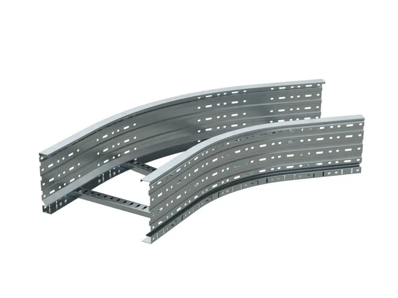 Угол лестничный 90 градусов 150x400 R=600 мм, горячий цинк ULD654R600HDZ DKC