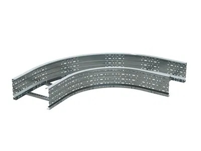 Угол лестн. 90град. 80х500 цинк-ламель DKC ULD685ZL