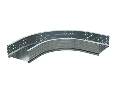Угол для лотка горизонтальный 90град. 1000х80 R660 гор. оцинк. DKC USD680HDZ