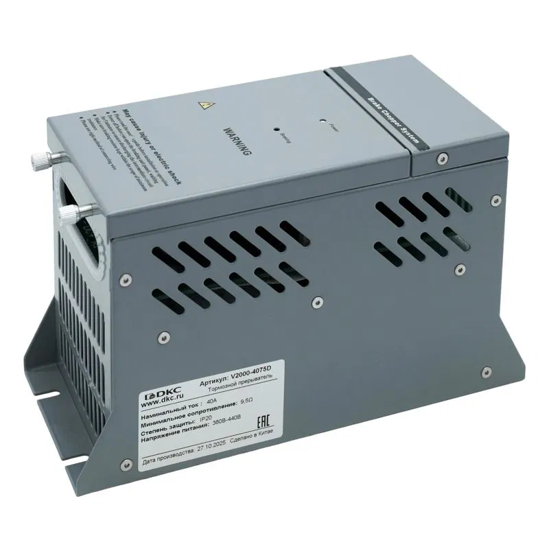Прерыватель тормозной для преобразователей частоты DKC V2000-4075D