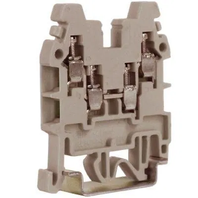 CBR.2, through clamp beige 2 inputs/2 outputs, 2.5 mm2