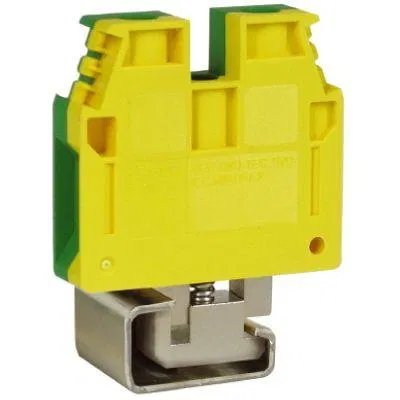 TEC.16/D, grounding clamp yellow-green 16 mm2