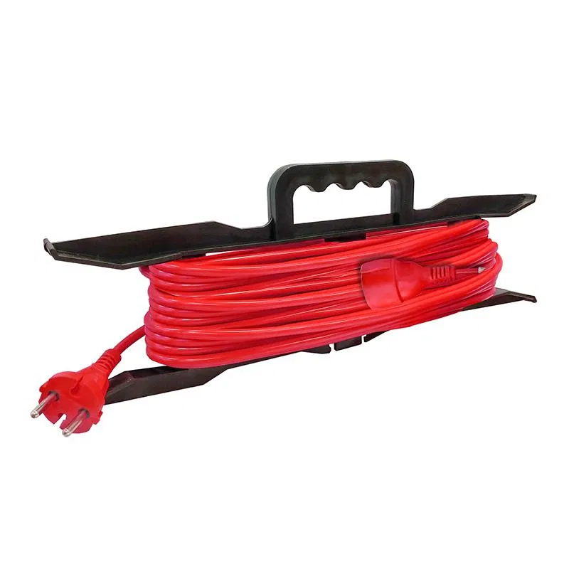 Extension cord on frame 1x40m without grounding 10A IP20 2.2kW PVS 2x1 DOMTOK 2476