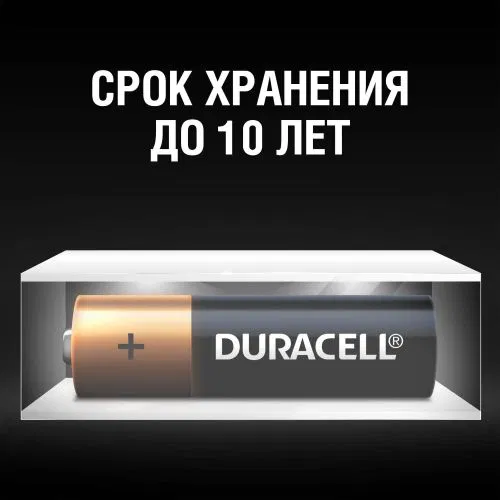 Alkaline battery AA/LR6/MN 1500 Basic BP-2 (blister 2pcs) Duracell Б0014044/Б0026814