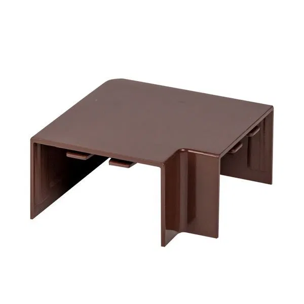 Bend 90 deg (40x25) (4 pcs) dark wood EKF-Plast abd-40-25x4 EKF