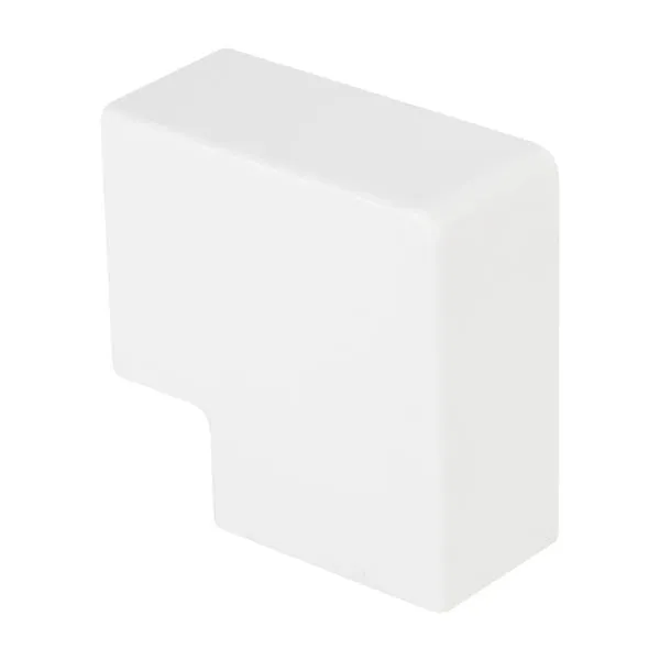 Поворот 90 гр. (40x25) (4 шт) белый EKF-Plast abw-40-25x4 EKF