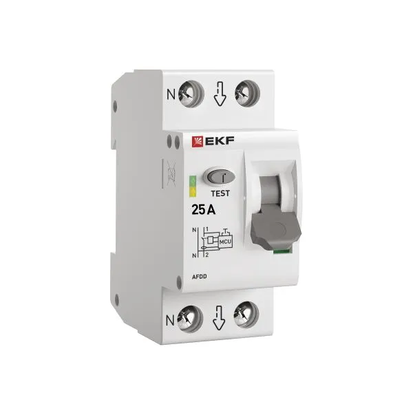 Устройство защиты от дугового пробоя (УЗДП) 1P+N 25А PROXIMA EKF afdd-2-25-pro