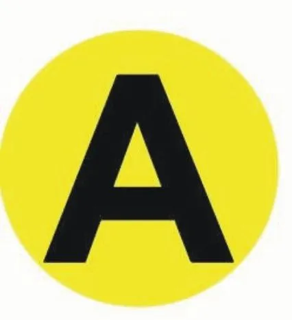 "A" 贴纸 d=20 EKF PROxima an-2-9