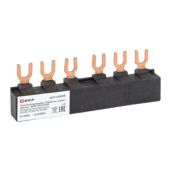 Соединительная шина 2x45 АПД/GV2 EKF apd-cb245