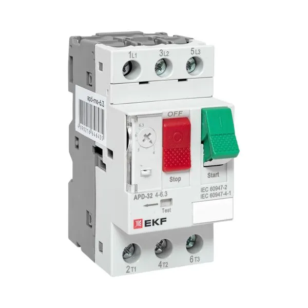 Motor starter APD-32 4-6.3A EKF apd-me-6.3
