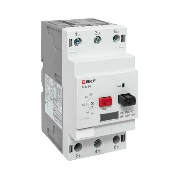 Motor starter APD-80 40-63A EKF apd80-me-63
