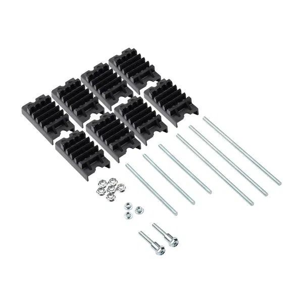 Busbar holder set 4P4x4x5mm PROxima EKF BSK4P4X5