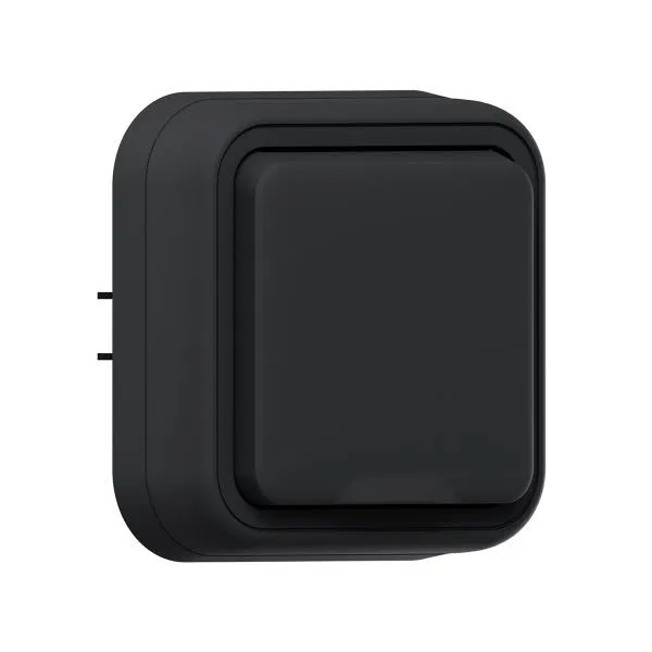 Розетка 1-м СП Бронто 16А IP55 винтов. клеммы антрацит EKF BT2-SOA-111