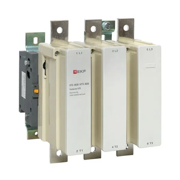 Контактор КТЭ 630А кат. 380В AC 1НО EKF ctr-b-630-380