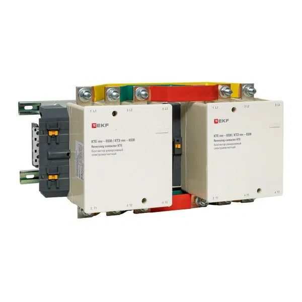 Контактор реверсивный КТЭ 330А кат. 380В AC 2НО EKF ctr-b-r-330-380