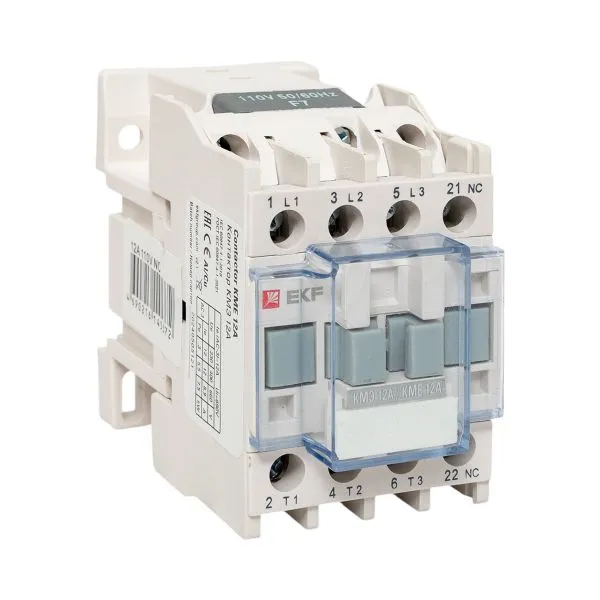 Контактор КМЭ малогабаритный 12А 110В 1NC EKF PROxima ctr-s-12-110-nc