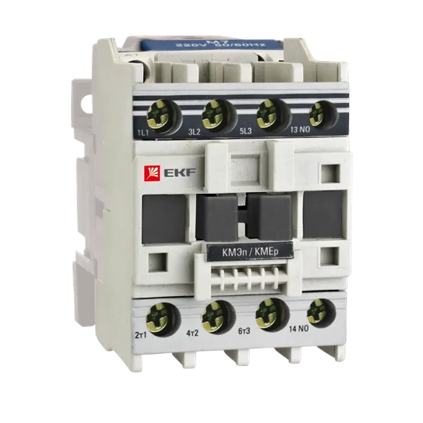Контактор КМЭп малогабаритный 18А 24В DC 1NC EKF PROxima ctr-s-18-24-1nc-p