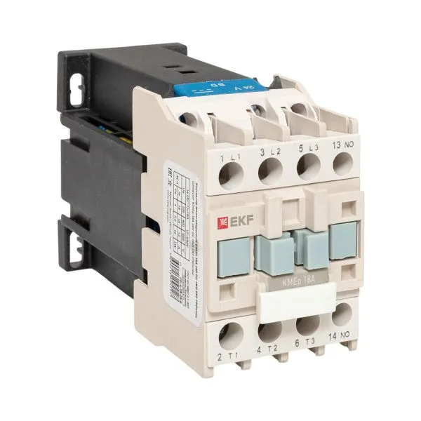 Contactor KMEp compact 18A 24V DC 1NO EKF PROxima ctr-s-18-24-p