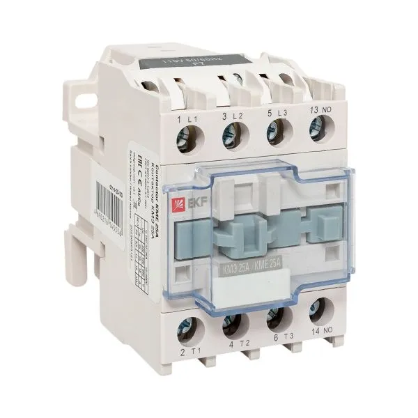 Контактор КМЭ малогабаритный 25А 110В 1NC EKF PROxima ctr-s-25-110-nc