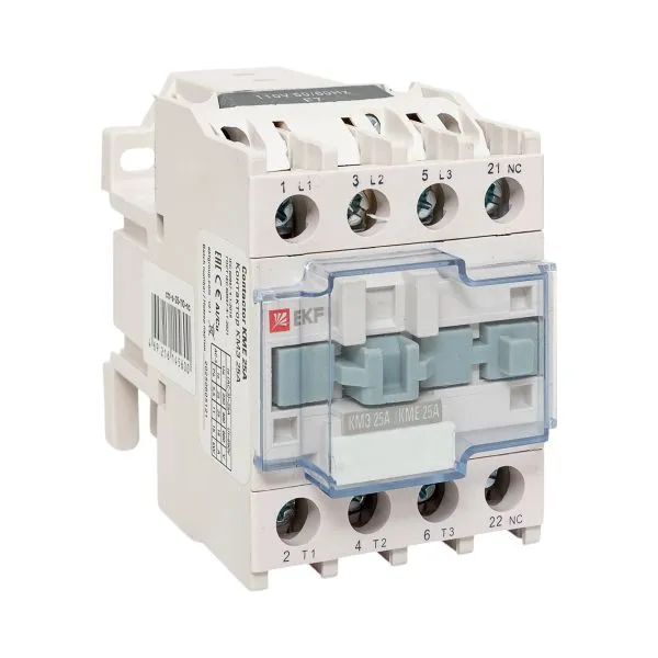 Контактор КМЭ малогабаритный 25А 110В 1NO EKF PROxima ctr-s-25-110