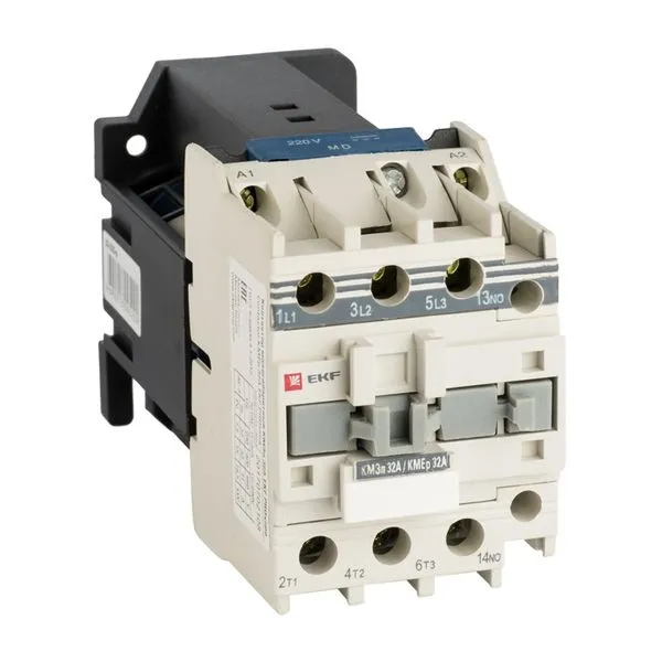 Контактор КМЭп малогабаритный 32А 220В DC 1NC EKF PROxima ctr-s-32-220-nc-p