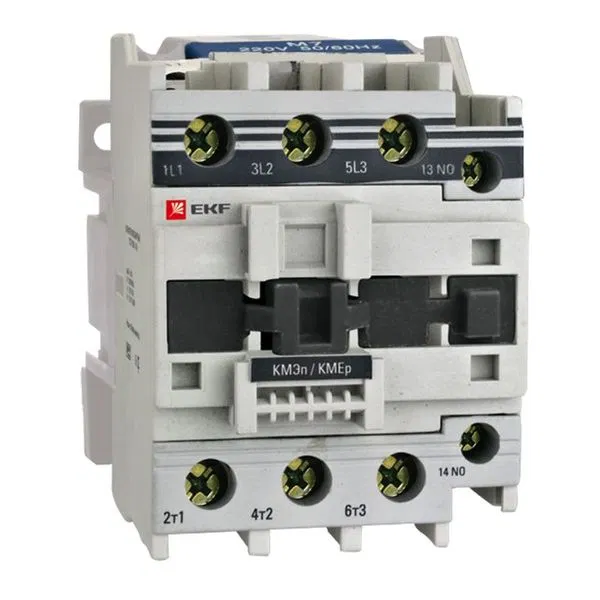 Contactor KMEp compact 40A 220V DC 1NO 1NC EKF PROxima ctr-s-40-220-nc-no-p