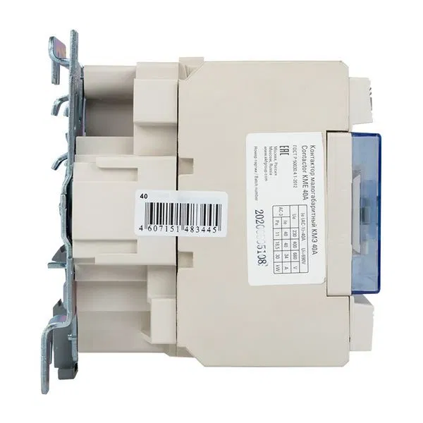 Compact contactor KME 40A 380V NO+NC EKF PROxima ctr-s-40-380